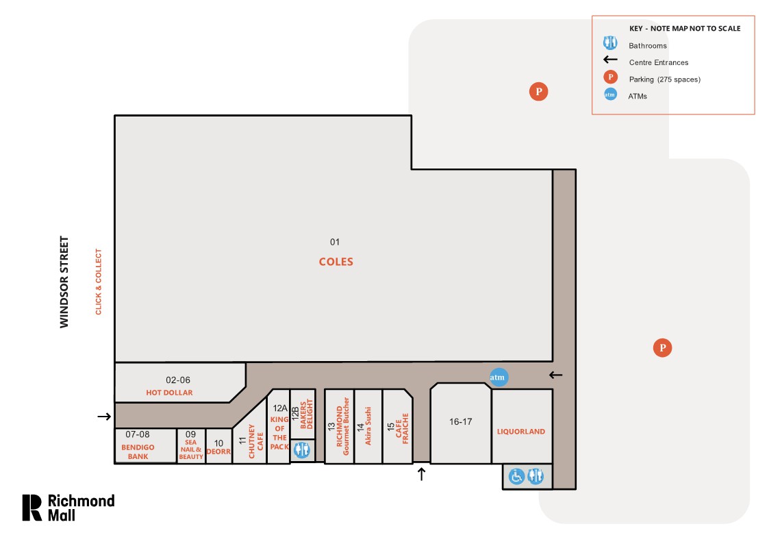richmond mall heison holdings floor plan 1