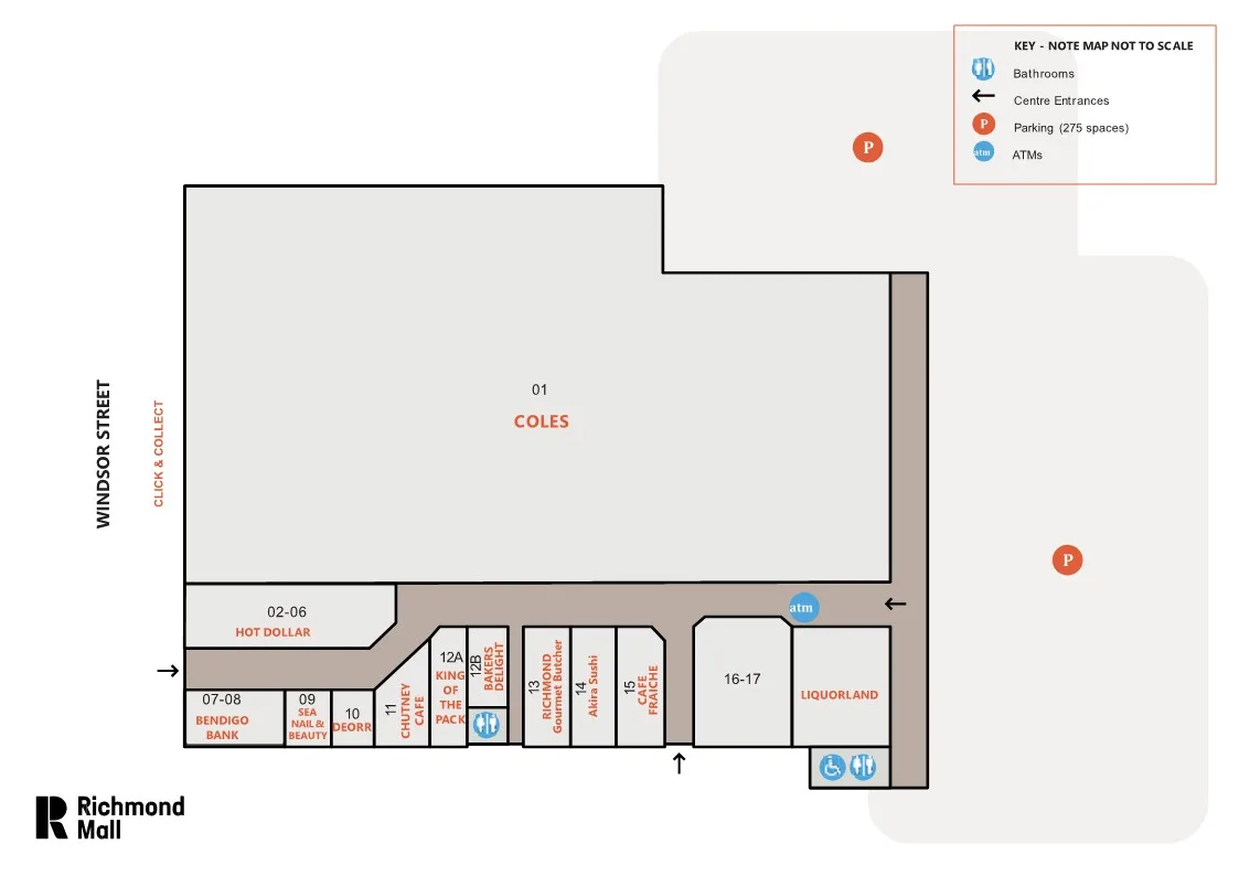 richmond mall heison holdings floor plan 1